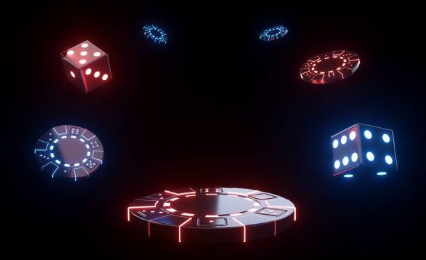 login joker123 Lucky Twins studio with live broadcast setup showing two number-draw machines